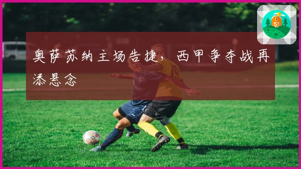 奥萨苏纳主场告捷，西甲争夺战再添悬念